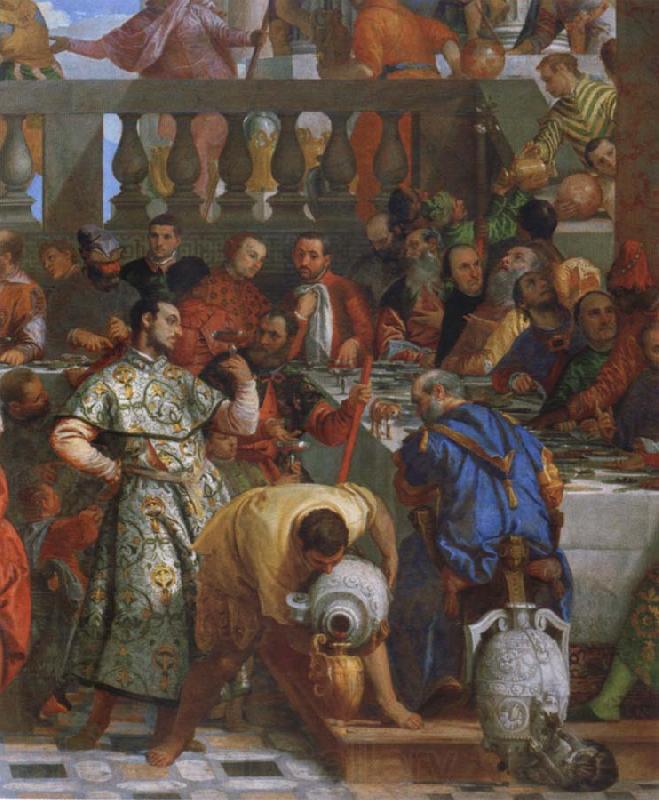 Paolo  Veronese The wedding to canons Spain oil painting art